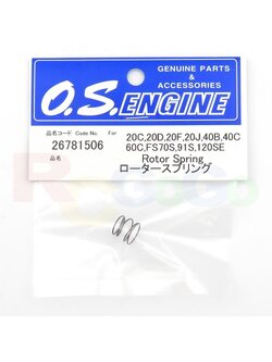 อะไหล่ O.S. Engines ROTOR SPRING ใช้กับ 20C/D/F/J,40B,60C,FS70S/91S/120SE