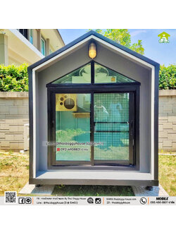 บ้านหมา บ้านแมว 𝐓𝐡𝐚𝐢 𝐝𝐨𝐠𝐠𝐲 𝐡𝐨𝐮𝐬𝗲 แบบบ้าน 𝗡𝗼𝗿𝗱𝗶𝗰 𝗦𝘁𝘆𝗹𝗲