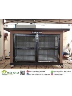 บ้านหมา บ้านแมว มีตะแกรงเหล็ก มุ้งลวด ราคาถูก