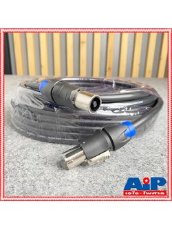 15เมตร เสริมเหล็ก สายลำโพง2x1.5 SPEAKON MITSUMI น้ำเงิน สายลำโพง สายลำโพงสำเร็จรูป สายลำโพงSPEAKONหัวท้าย สายลำโพงสเปคคอน เอไอ-ไพศาล