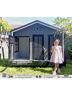 บ้านหมา บ้านแมว 𝗧𝗵𝗮𝗶 𝗱𝗼𝗴𝗴𝘆 𝗵𝗼𝘂𝘀𝗲 แบบบ้าน " 𝗡𝗼𝗿𝗱𝗶𝗰 𝗦𝘁𝘆𝗹e