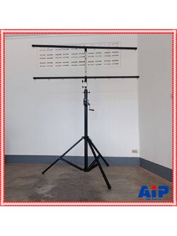 TADA DA-25T ขาตั้งไฟมีรอก2ชั้น ขาแขวนลำโพง+ไฟ2ชั้น ธาดา ขาตั้งไฟ ขาตั้งลำโพง แบบใช้รอก DA 25T DA25T เอไอ-ไพศาล