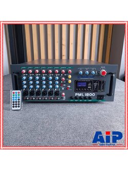 PROEUROTECH PML-1800 powermixer เสียงตามสาย เพาเวอร์มิกซ์ มิกซ์ MIX เครื่องเสียง เพาเวอร์มิกซ์มีลาย PML 1800 PML1800 เอไอ-ไพศาล