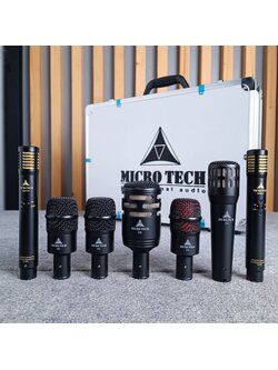 MICROTECH DP7 ชุดไมค์กลอง DP-7 DP 7 ไมค์กลอง7ชิ้น ชุดไมค์สำหรับจ่อกลองชุด ชุดไมค์7ตัว ไมค์ชุด MIC Professional 7-Piece Drum Microphone เอไอ-ไพศาล