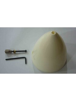 สปินเนอร์ 2 แฉก 4" สีขาว