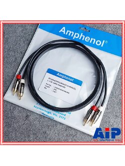 3เมตร AMPHENOL สายRCAx2หัวท้าย 3M CA4549-4549-WB-003 สายสัญญาณสำเร็จรูป สายRCA4หัว3เมตร สายRCAข้างละ2หัว เอไอ-ไพศาล