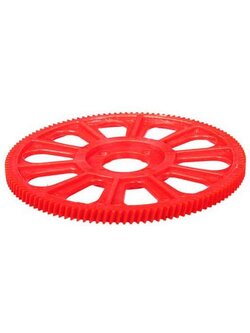 TL : 450 Main Drive Gear เฉียง (2ชิ้น) - สีแดง