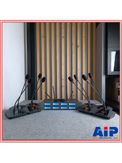 TADA U-888 ไมค์ตั้งโต๊ะไร้สาย 8ตัว UHF ธาดา U 888 U888 ไมค์ไร้สาย ไมค์ลอยตั้งโต๊ะ 8 ตัว + ตัวรับสัญญาณ 1 ตัว เอไอ-ไพศาล