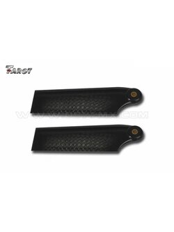 TL : 500 Tail Blade Carbon Fiber ใบหาง 70mm. ดำ