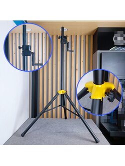 NTS SW-30 ขาลำโพงมีรอก แบบปรับระดับ ขาตั้ง มีรอก ขาตั้งลำโพง SW 30 เอ็นทีเอส SW30 เอไอ-ไพศาล