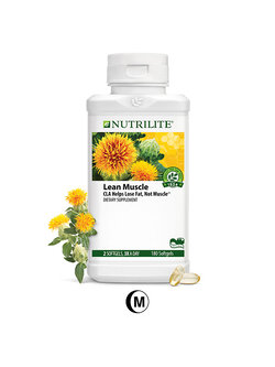 ซีแอลเอ NUTRILITE Lean Muscle (CLA)ประกอบด้วย CLA 500mgผลิตจากดอกคำฝอย