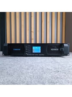 *มีจอ* PROEUROTECH XQ-4800Q *รุ่นใหม่มีจอ* POWERAMP4CH โปรยูโรเทค แอมป์ขยาย 4 ช่อง 800 วัตต์ XQ 4800 Q XQ4800Q เอไอ-ไพศาล