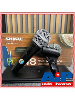 SHURE แท้ รุ่น PGA48-LC *แท้มหาจักร* PGA48 PGA-48 Dynamic Microphone +++ ชัวร์ ไมค์ ไมค์สาย ไมค์ร้อง
