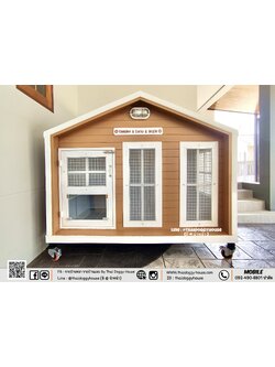 บ้านหมา บ้านแมว Nordic Style Thai doggy house
