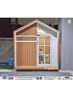 ✨ 𝗠𝗜𝗡𝗜𝗠𝗔𝗟 𝗦𝗧𝗬𝗟𝗘 ✨ บ้านหมา บ้านแมว " 𝐓𝐇𝐀𝐈 𝐃𝐎𝐆𝐆𝐘 𝐇𝐎USE