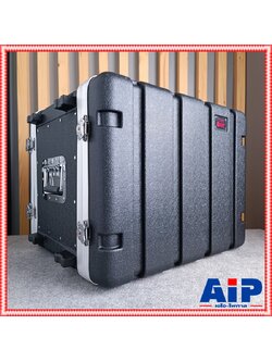 สีดำ NPE RACK RC-ABS8UM ลึก12นิ้ว กล่องใส่เครื่องเสียง RC ABS 8UM ABS 8 UM แร็คพลาสติก ABS8UM แร็ค กล่องแร็ค abs rack 8um เอไอ-ไพศาล