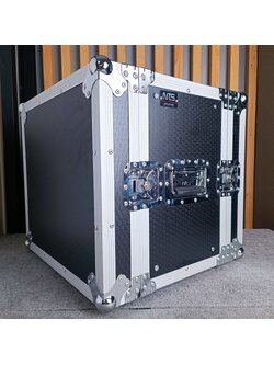 NTS RS-R10U RACKไม้2ฝาผิวสีดำ ลึก11นิ้ว แร็คไม้ RACK กล่องใส่เครื่องเสียง กล่องแร็ค กล่องRACK แร็คลึก11นิ้ว เอไอ-ไพศาล