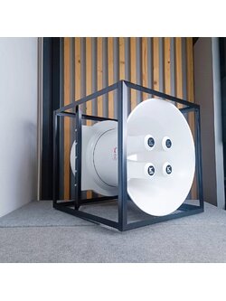 K.POWER ABS21 4x4 21นิ้ว ปากฮอร์น4ยูนิต 4แกน มีโครงเหล็กล้อมรอบ 4x4 (ABS) (ไม่รวมยูนิต) เอไอ-ไพศาล