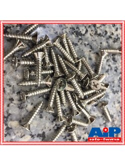 ถุง20ตัว สกรู FH 8X3/4" สกรู8X3/4นิ้ว น็อต สกรู น็อต อุปกรณ์ประกอบตู้ ประกอบลำโพง