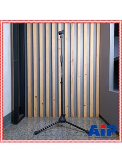 SUPERLUX MS-208/BK ขาตั้งไมค์ตรง พร้อมคอจับไมค์ ขาตั้งไมค์ตั้งพื้น MS208 BK ขาตั้งไมค์ MS 208 ขาตั้งไมค์โครโฟน ขาไมค์