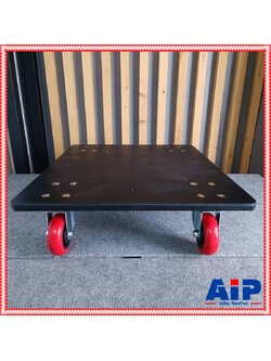 ใช้กับ RACK COMPACT แป้นล้อ PVC4 B-22 ล้อ PVC ขนาด 4 นิ้ว จำนวน 4 ล้อ ส่วนของโครงสร้างเป็นไม้อัด Plywood หนา 18 มม. B 22 B22 เอไอ-ไพศาล