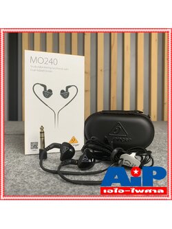 BEHRINGER MO240 หูฟัง in ear monitors หูฟังอินเอียร์ราคาไม่แพง สำหรับนักดนตรี นักฟังเพลง และ ซาวด์เอ็นจิเนียร์ MO-240 MO 240 +++