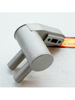 ท่อไอเสีย สำหรับ RCGF 26 CC (ท่อทรงฟันหนูตามภาพ ใส่แล้วจะออกด้านหลังเครื่อง)