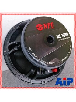 NPE ML-1080 ลำโพ10นิ้ว โครงหล่อ ดอกลำโพง โครงหล่อ แม่เหล็กใหญ่ 800 วัตต์ 8 โอห์ม เอ็น พี อี ML 1080 ML1080 เอไอ-ไพศาล