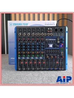 PROEUROTECH PMX-808 POWERMIXER เพาเวอร์มิกซ์ มิกซ์ มิกเซอร์ เครื่องเสียง เครื่องปรับแต่งเสียง PMX 808 PMX808 เอไอ-ไพศาล