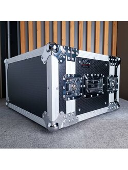 NTS RS-R6U RACKไม้2ฝาผิวสีดำ ลึก11นิ้ว แร็คไม้ RACK กล่องใส่เครื่องเสียง กล่องแร็ค กล่องRACK แร็คลึก11นิ้ว เอไอ-ไพศาล