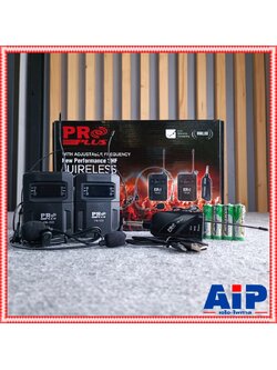 PROPLUS YM-222 ไมค์ลอยคู่UHF ตัวรับเล็ก หนีบ1+คาดหัว1 ปรับความถี่ได้ ย่านความถี่ UHF รุ่นใหม่ ใช้งานง่าย โปรพลัส YM 222 YM222 เอไอ-ไพศาล