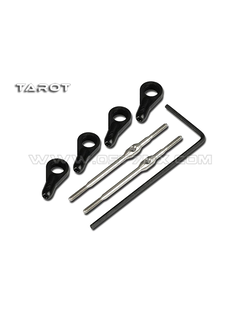 450 Flybarless Heli Tarot Linkage rod set Reverse screw