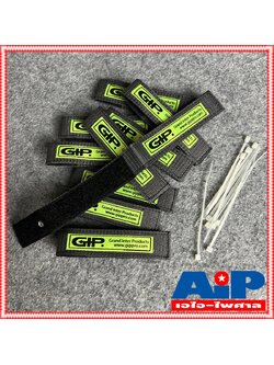 แพ็ค10เส้น สายรัดGIP สีเทา สายรัดสาย สายรัดสายลำโพง สายรัดสายสัญญาณ GIP สายรัด ยาว 272mm