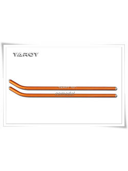 TL : Alum skid pipe - สีส้ม