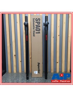 (ราคาต่อคู่ 2อัน) Superlux SPA 01 ขาตั้งตู้ลำโพงเดี่ยว ขาต่อตู้ซับ ขาลำโพง ขาเสียบลำโพง Superlux SPA-01ขาตั้งกลางตู้ซับ