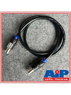 1.5เมตร เสริมเหล็ก สายลำโพง2x1.5 SPEAKON MITSUMI สีน้ำเงิน สายลำโพง สายลำโพงสำเร็จรูป สายลำโพงSPEAKONหัวท้าย สายลำโพงสเปคคอน เอไอ-ไพศาล