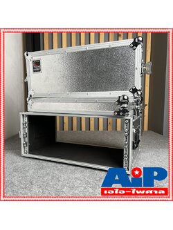 แร็ค COMPACT LA 4U RACK ไม้ผิวอลูมิเนียมสีเงิน ลึก 11นิ้ว LA4U แร็คเครื่องเสียง แร็คไม้ คอมแพ็ค LA-4U เอไอ-ไพศาล