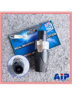 1ตัว NPE E-122B speakon สีดำ สเปคคอน ตัวผู้ แจ็คสเปคคอน E 122 A สเปคคอนตัวผู้ สเปคคอนตู้ลำโพง E122 เอไอ-ไพศาล