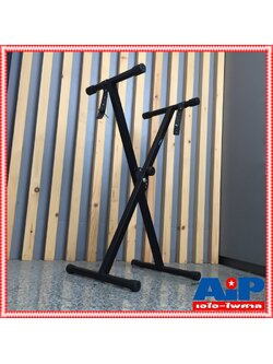 BADGER Q-10X ขาตั้งคีย์บอร์ด ขาตั้งเปียโน X ขาขาตั้งอิเลคโทน ที่วางคีย์บอร์ด ปรับระดับได้ วัสดุทำจากโลหะ Q 10 X Q10 X Q 10X Q10X เอไอ-ไพศาล