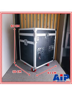 COMPACT XT3s-12U (10U) ตู้ RACK 3ฝา พร้อมล้อ สีดำ RACK 3 ฝา พร้อมล้อ พื้นที่สำหรับเก็บเครื่องเสียง รุ่น XT3s 12U (10U) XT3s12U(10U) ตู้เก็บเครื่องเสียง เอไอ-ไพศาล