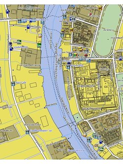 แผนที่แม่น้ำ (Dam Map) สำหรับเครื่องหาปลา จีพีเอส Garmin