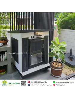 บ้านหมา บ้านแมว BOX STYLE ดีไซน์ทันสมัย แบบขายดี งบเบาๆ