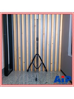 ขาตั้งไมค์ขาตรงดำ ขา3แฉก MP-2 ขาไมค์ตั้งพื้น วัสดุทำจากเหล็กคุณภาพสูง สีดำ แบบตรง ไม่รวมคอสวมไมค์ MP 2 MP2 เอไอ-ไพศาล