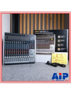 BEHRINGER QX-2442USB mixer MIX QX2442USB QX 2442 USB เครื่องเสียง เครื่องปรับแต่งเสียง QX-2442 มิกเซอร์ มิกซ์ QX 2442 USB เอไอ-ไพศาล +++