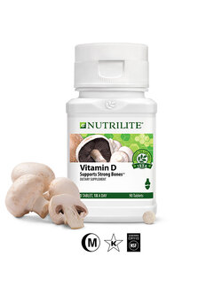 Nutrilite Vitamin D บรรจุ 90 tablets มีช่วยให้การดูดซึมแคลเซียมเข้าสู่ร่างกายได้ดียิ่งขึ้น