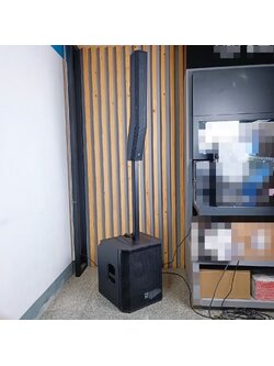 River Acoustics G-15 ลำโพงคอลัมน์แอคทีฟ 6×4 นิ้ว ซับ 15 นิ้ว มีบลูทูธ ลำโพง ลำโพงคอลัมน์ มีแอมป์ในตัว G 15 G15 เอไอ-ไพศาล