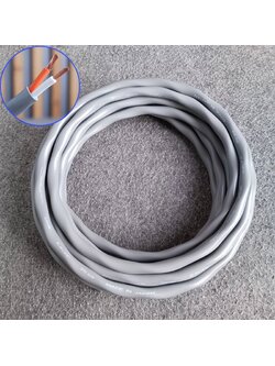 ขด5เมตร สายลำโพงCANARE 2S9F 14AWG สีเทา สายลำโพง2คอร์ ขนาด14awg ทองแดงแท้ Canare Speaker Cable 2S9F เอไอ-ไพศาล