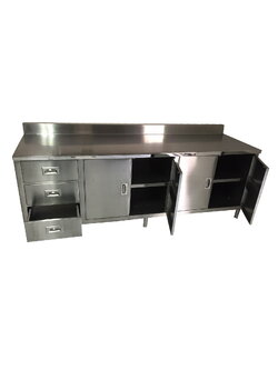 ตู้เก็บของสเตนเลส ตัวอย่างA