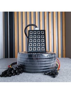 สายมัลติคอร์ SUN RISE SBC-20X-100FT 16IN4OUT 30เมตร สายสัญญาณเสียง SBC 20X 100FT SBC20X/100FT เอไอ-ไพศาล