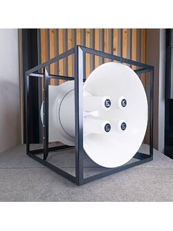 K.POWER ABS21 4x4 21นิ้ว ปากฮอร์น4ยูนิต 4แกน (ABS) พร้อมยูนิต KA-200 มีโครงเหล็กล้อมรอบ4x4 KA200 KA 200 เอไอ-ไพศาล